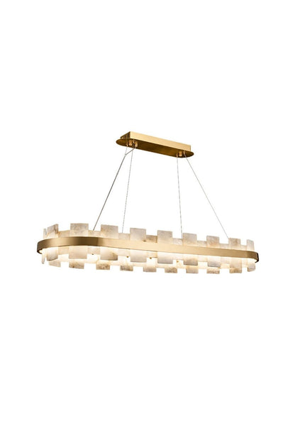 Oval Anita Alabaster Chandelier | vexalamps