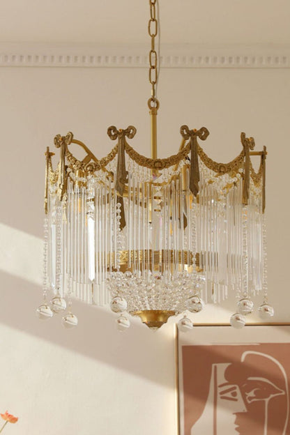Palace Water Drop Chandelier - vexalamps
