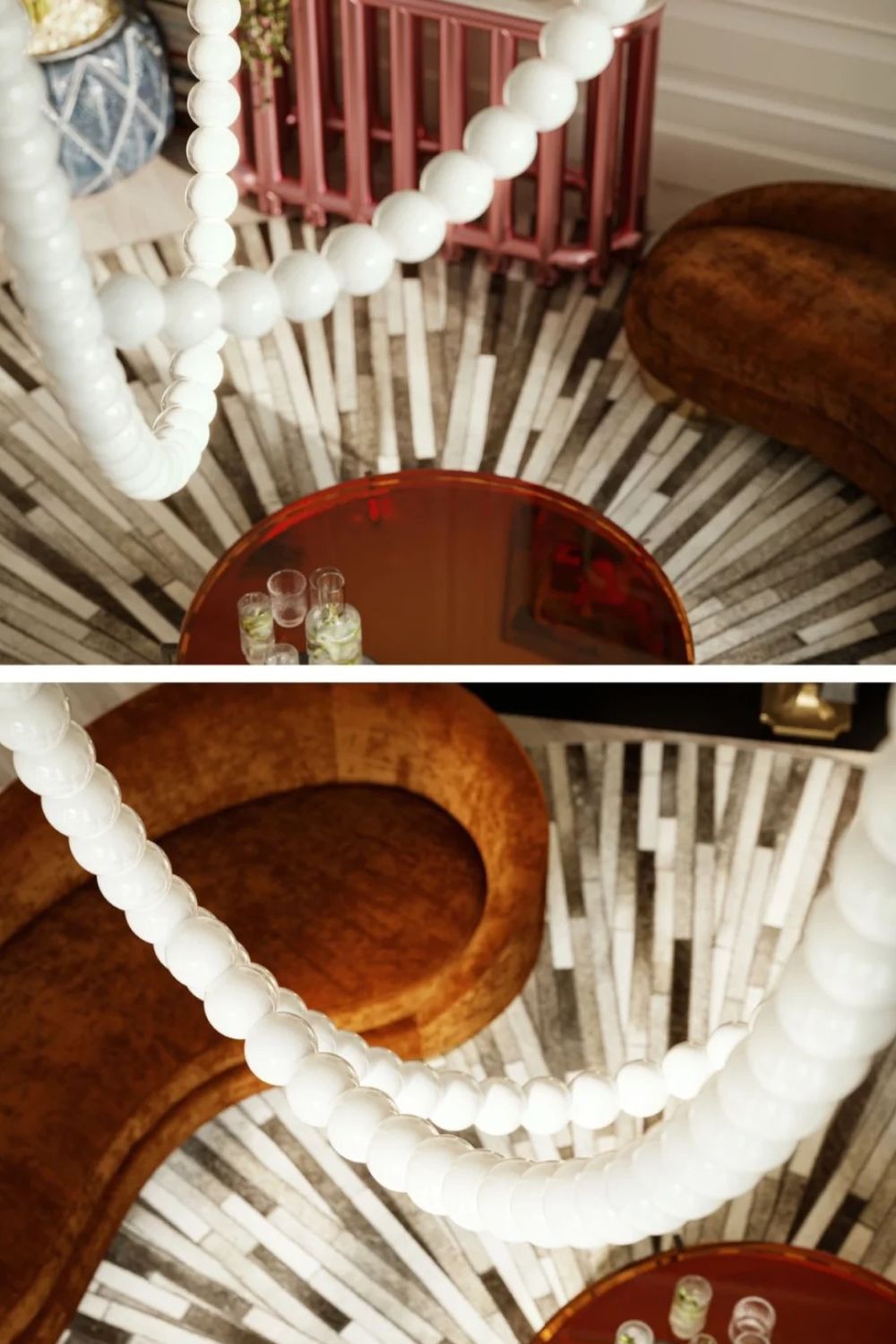 Pearl Necklace Chandelier 12cm - view 28 | vexalamps