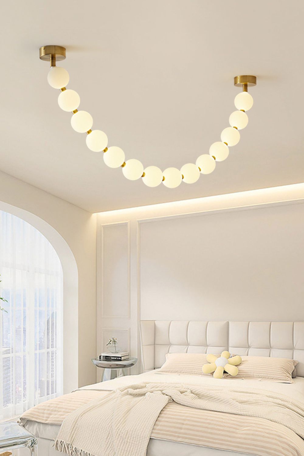 Pearl Necklace Chandelier 12cm - view 20 | vexalamps