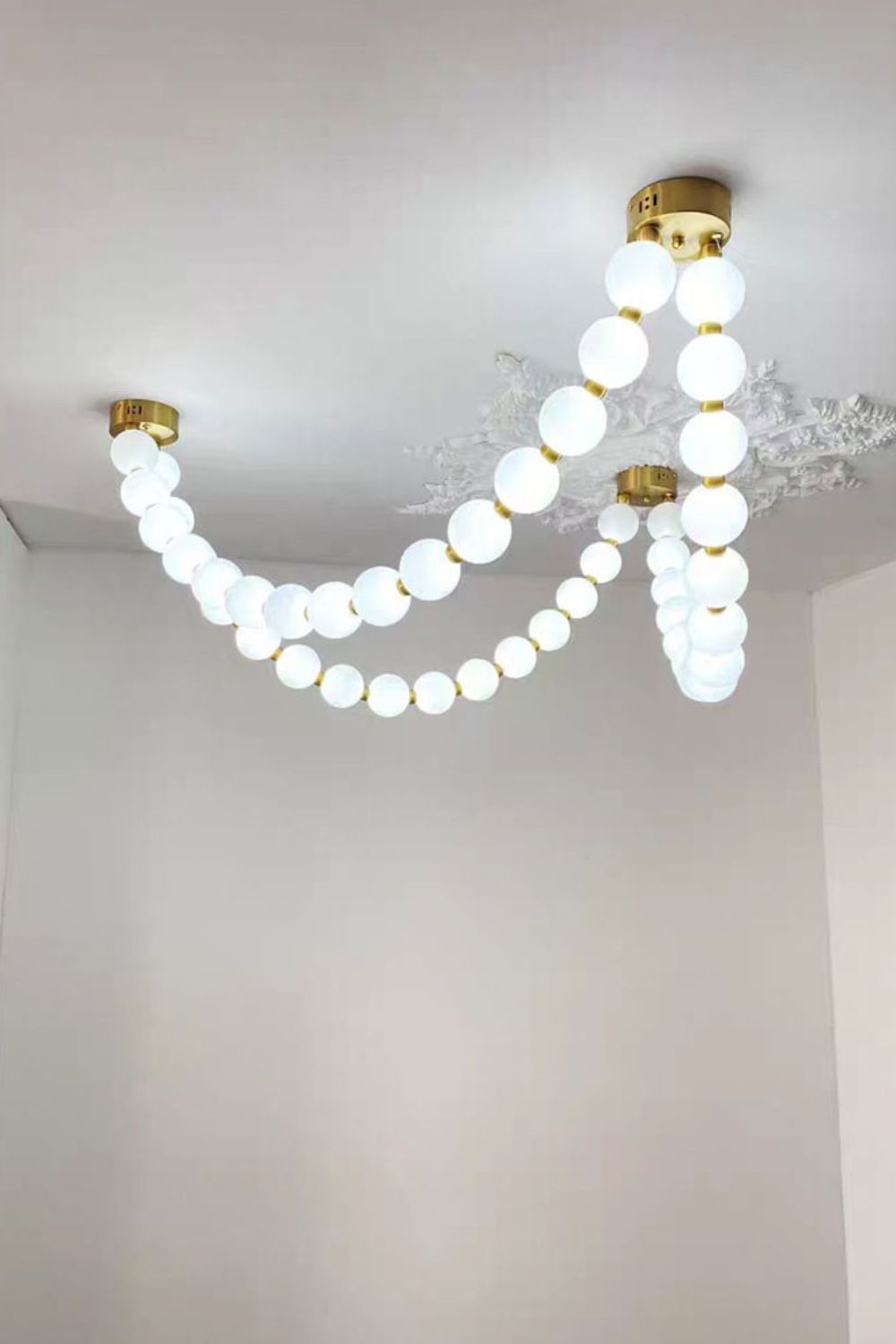 Pearl Necklace Chandelier 12cm - view 33 | vexalamps