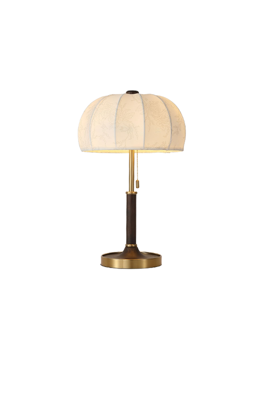 Petal Soft-Shade Pull-Cord Table Lamp | vexalamps