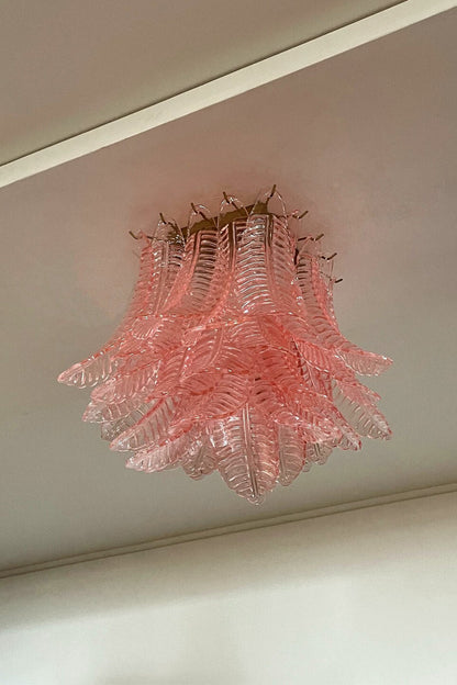 Pink Art Felci Glass Ceiling Light - view 11 | vexalamps