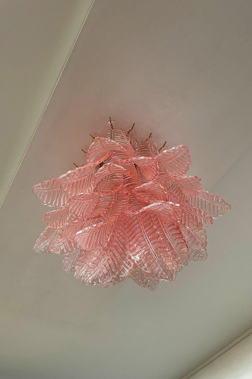 Pink Art Felci Glass Ceiling Light - view 12 | vexalamps