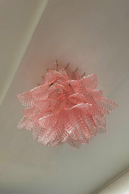 Pink Art Felci Glass Ceiling Light - view 12 | vexalamps