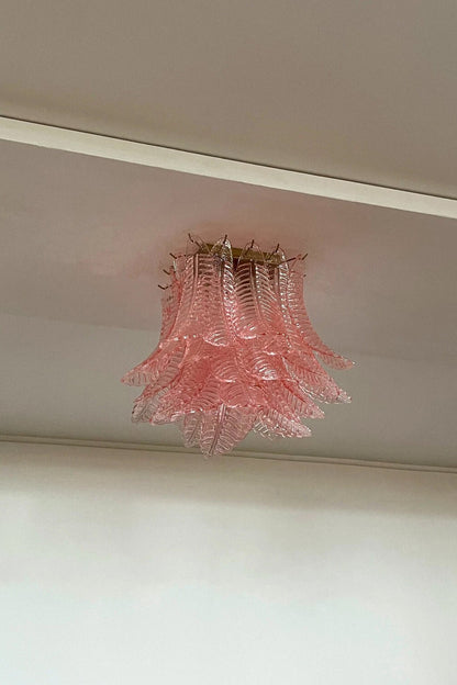 Pink Art Felci Glass Ceiling Light - view 14 | vexalamps