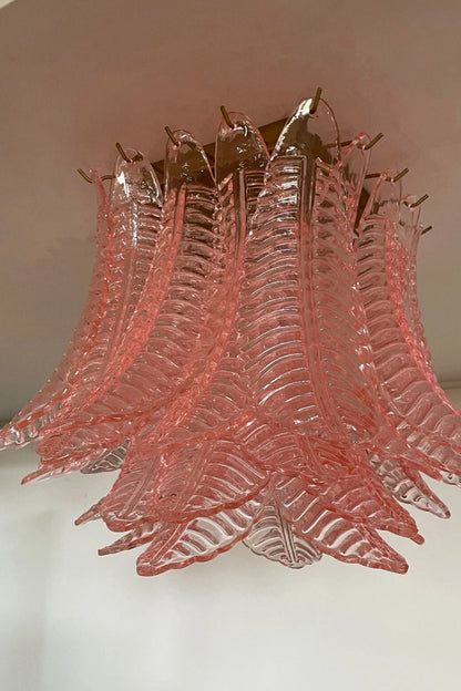 Pink Art Felci Glass Ceiling Light - view 15 | vexalamps