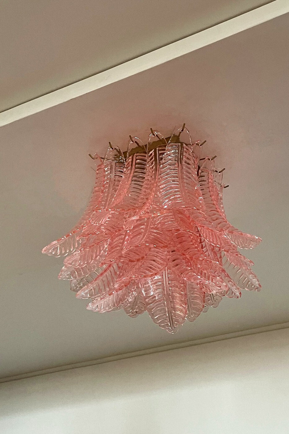 Pink Art Felci Glass Ceiling Light - view 16 | vexalamps