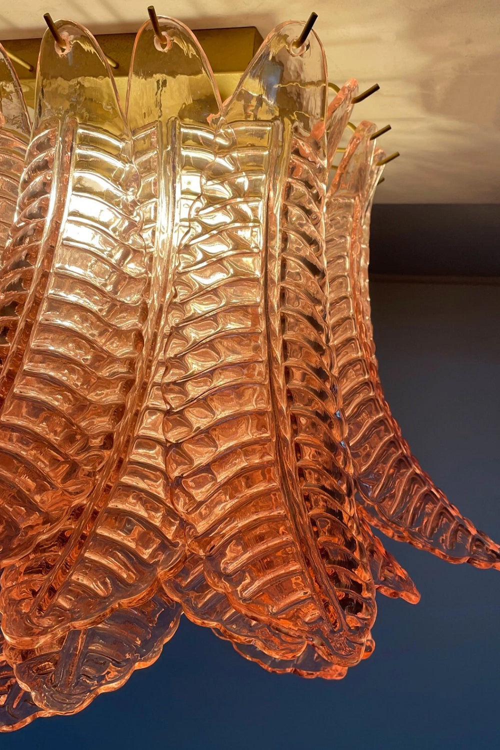 Pink Art Felci Glass Ceiling Light - view 17 | vexalamps