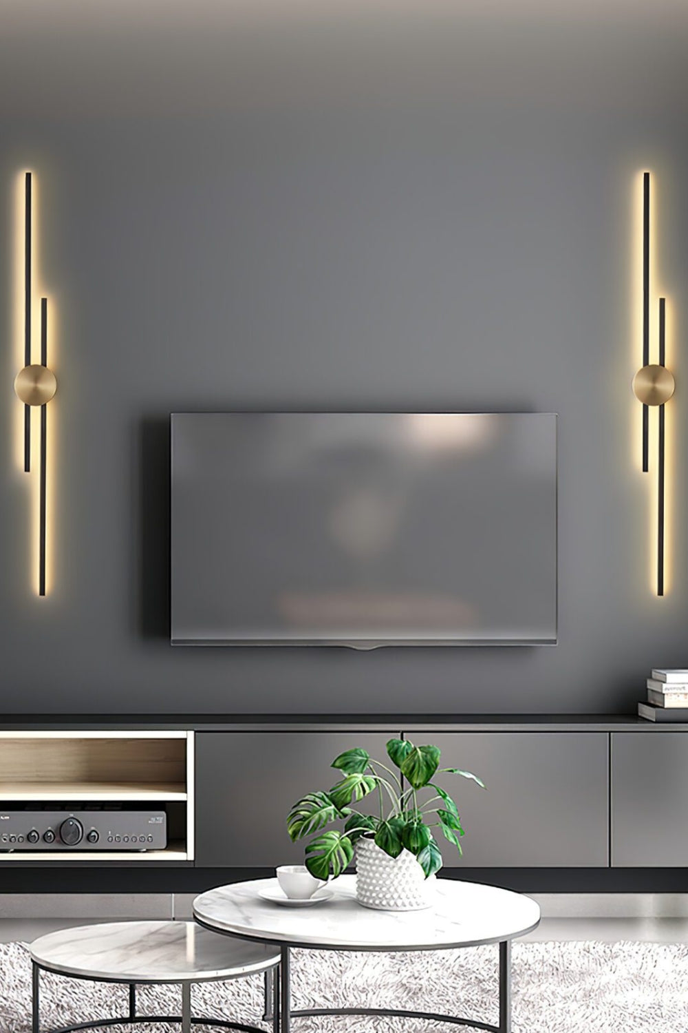 Pris Linear Wall Light - view 6 | vexalamps