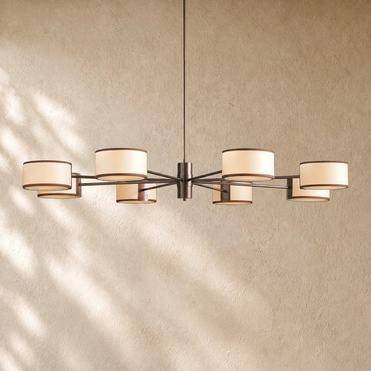 Daphna Fabric Round Chandelier