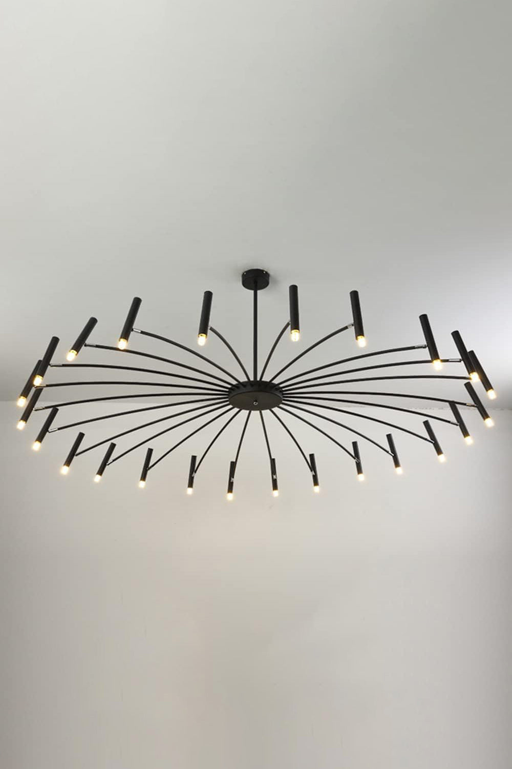 Radial Modern Chandelier - view 29 | vexalamps