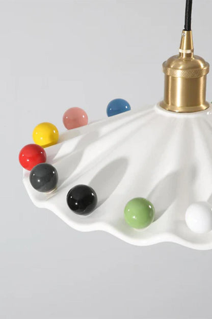Dopamine Rainbow Wave Pendant Light - view 5 | vexalamps