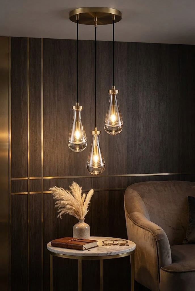 Raindrop Linear Chandelier - view 8 | vexalamps