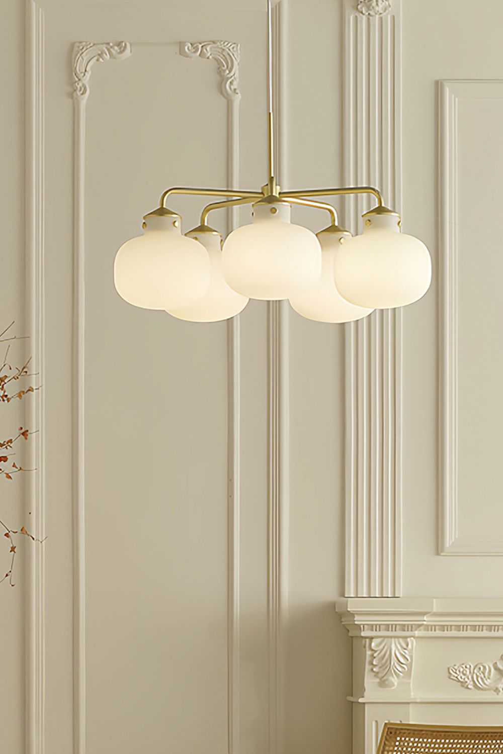 Raito Glass Globe Pendant Chandelier - view 19 | vexalamps