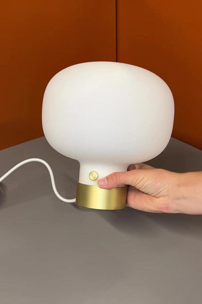 Raito Glass Globe Table Lamp - view 2 | vexalamps