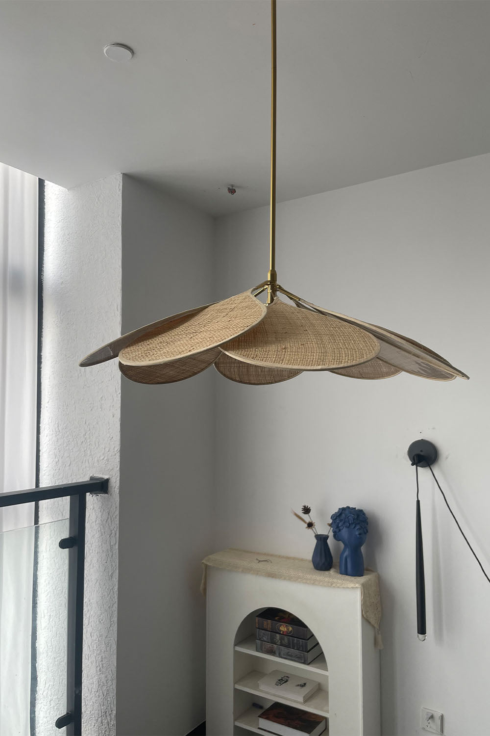 Rattan Pendant Lamp - view 17 | vexalamps