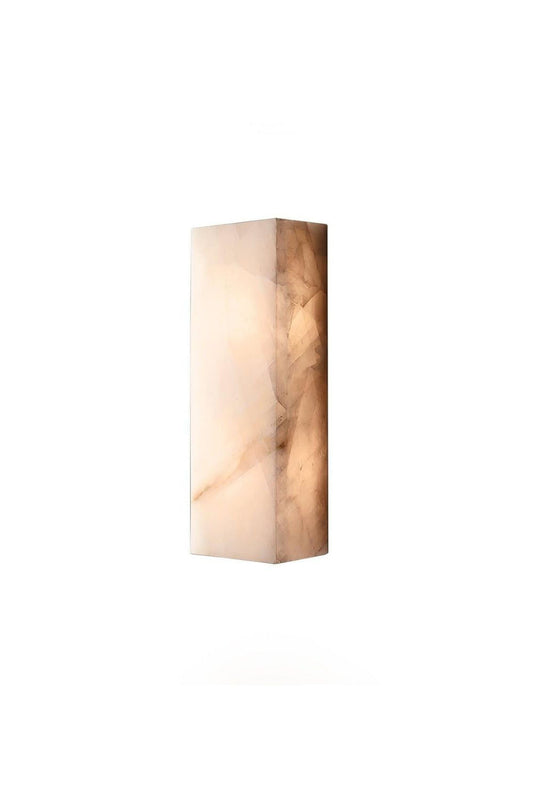 Rectangular Alabaster Wall Sconce | vexalamps