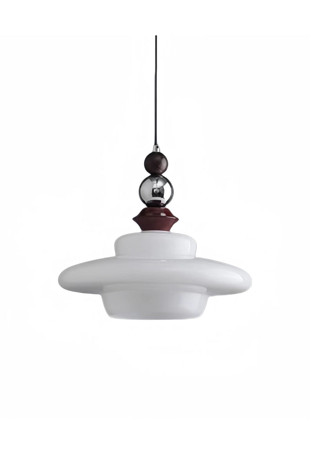 Retro UFO Glass Pendant Lamp - view 26 | vexalamps