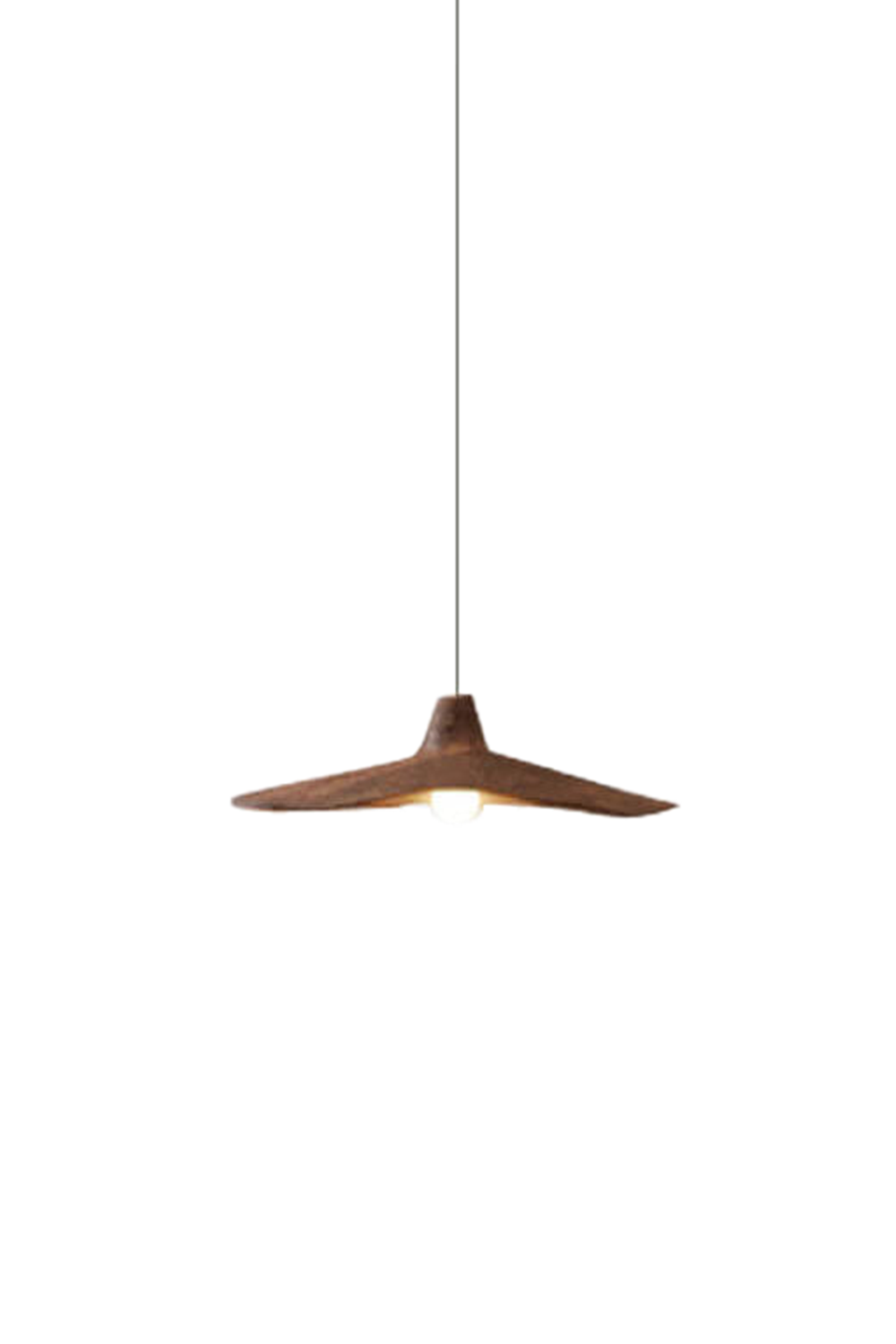 Retro Wabi-Sabi Lotus Leaf Pendant Light | vexalamps
