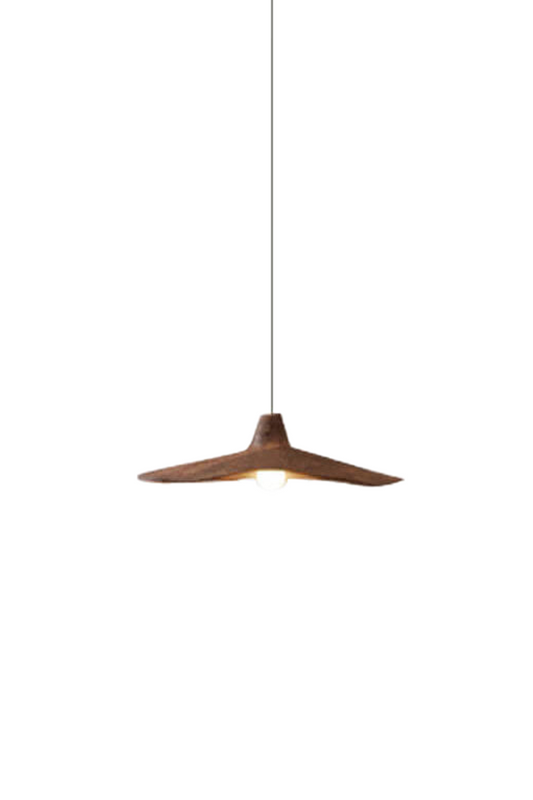 Retro Wabi-Sabi Lotus Leaf Pendant Light | vexalamps
