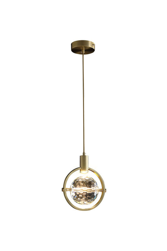 Ring Crystal Pendant Light - vexalamps