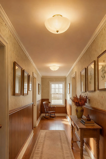 LumaGlass Semi-Flush Light - view 4 | vexalamps