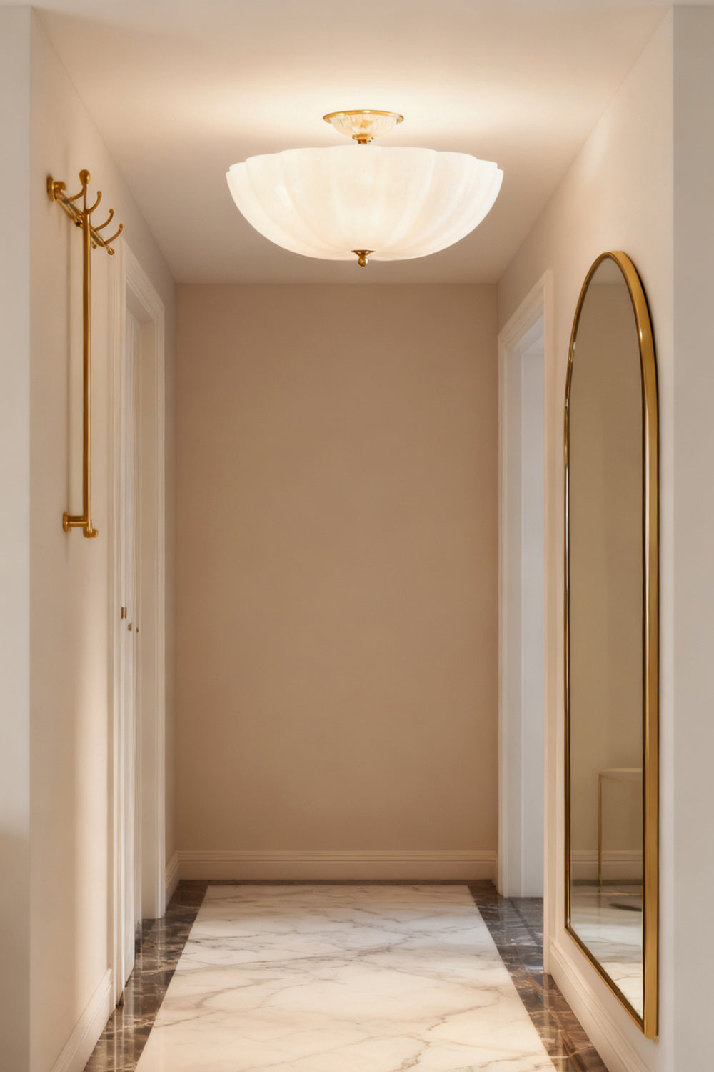 LumaGlass Semi-Flush Light - view 5 | vexalamps