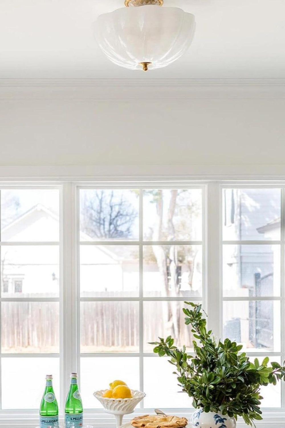 LumaGlass Semi-Flush Light - view 9 | vexalamps