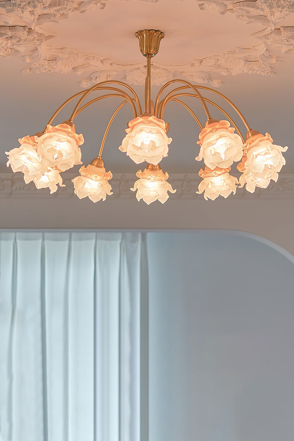 Roses Chandelier - vexalamps