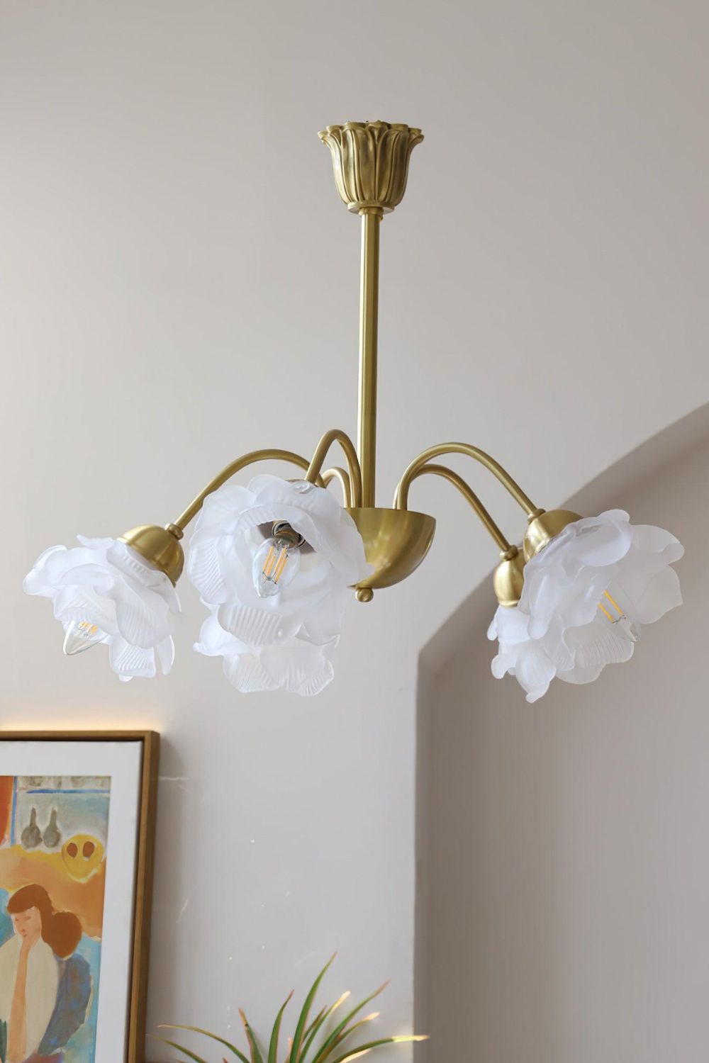Roses Chandelier - vexalamps
