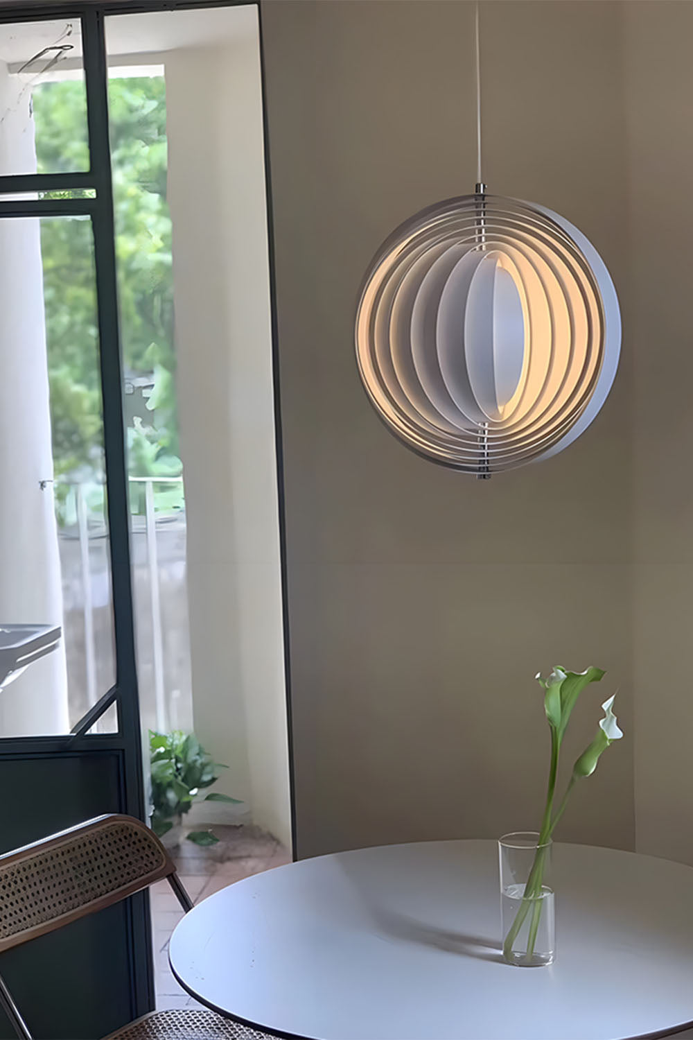 Rotating Moon Pendant Lamp - view 10 | vexalamps