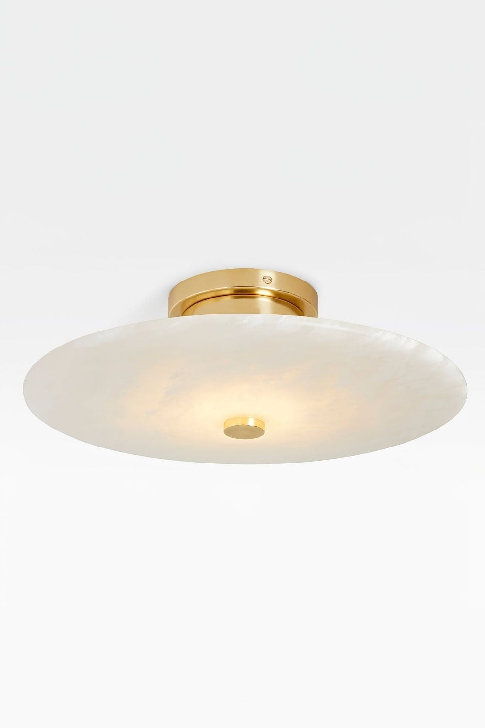 Round Ankeny Alabaster Ceiling Lamp - view 11 | vexalamps
