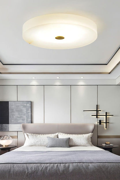 Round Sophie Alabaster Ceiling Lamp - view 13 | vexalamps