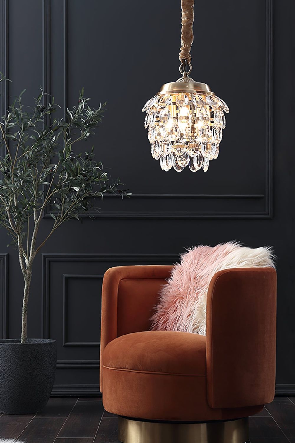 Roxanne Crystal Pendant Light - vexalamps