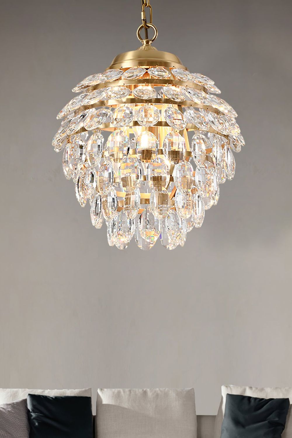 Roxanne Crystal Pendant Light - vexalamps