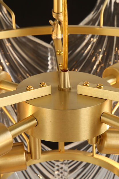 Scallop Shaped Chandelier Light - vexalamps