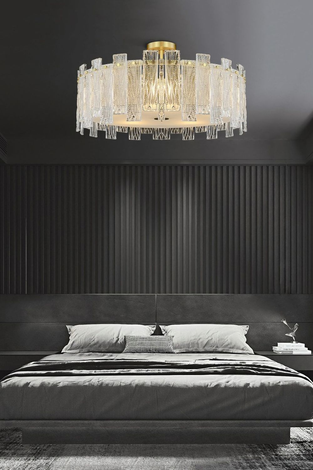 Scattered Glass Ceiling Lamp - vexalamps