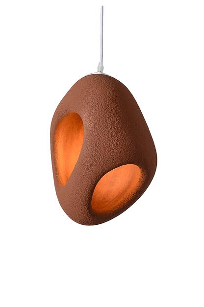 Sculptural Japandi Pendant Lamp - view 14 | vexalamps