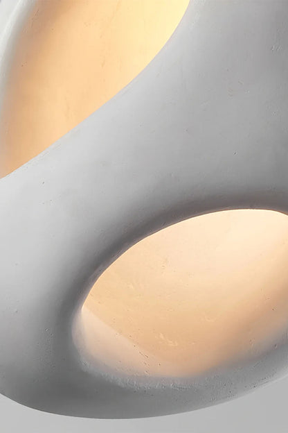 Sculptural Japandi Pendant Lamp - view 15 | vexalamps