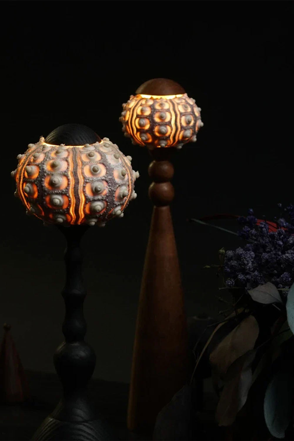 Sea Urchin Table Lamp - view 4 | vexalamps