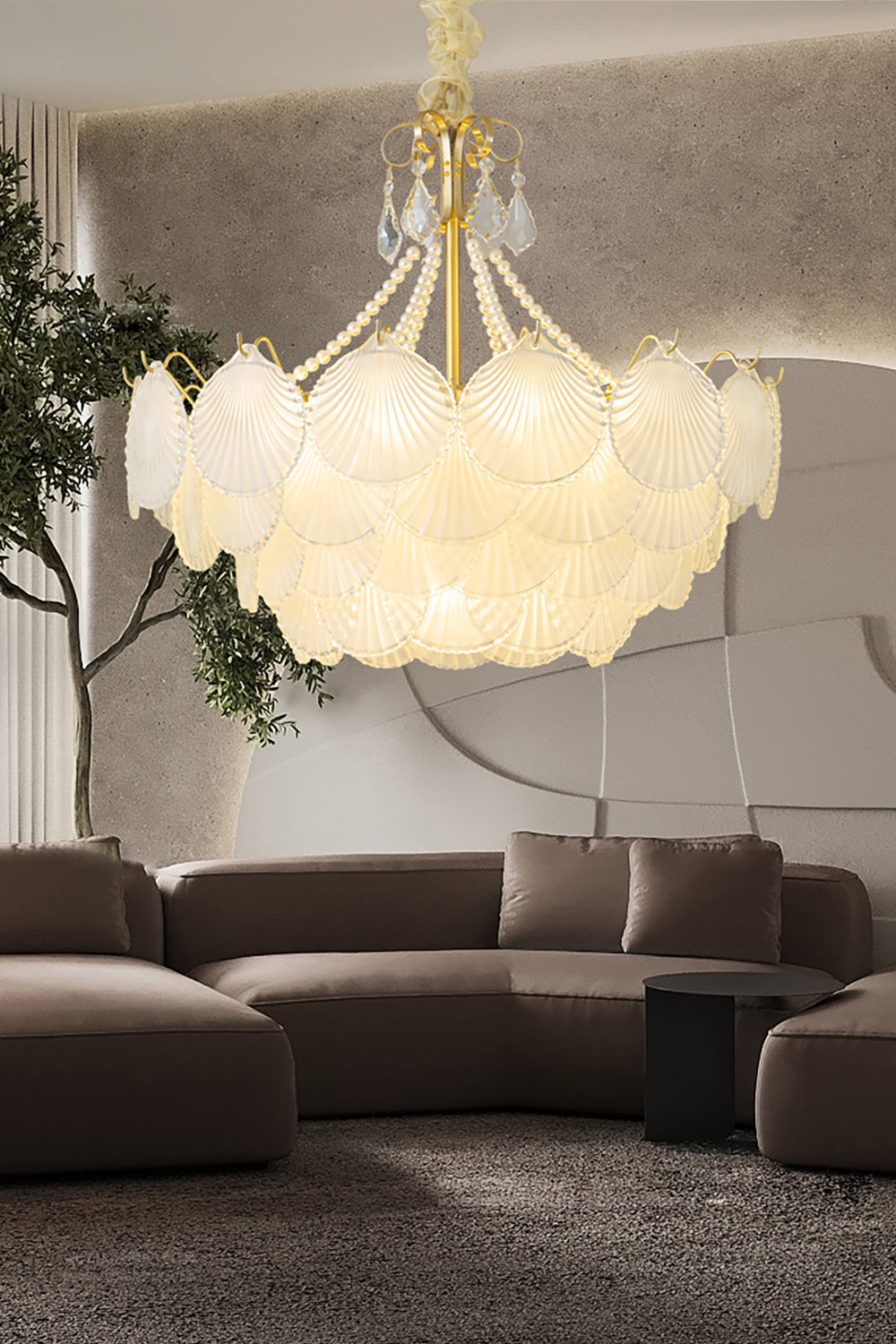 Shell Pendant Light - vexalamps
