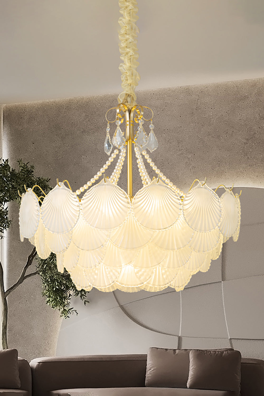Shell Pendant Light - vexalamps