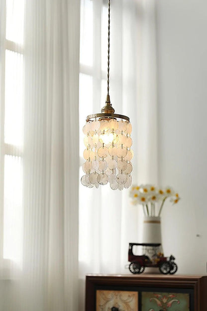 Shell Pendant Light - view 2 | vexalamps
