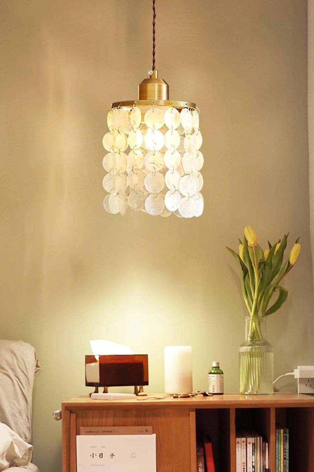 Shell Pendant Light - view 29 | vexalamps