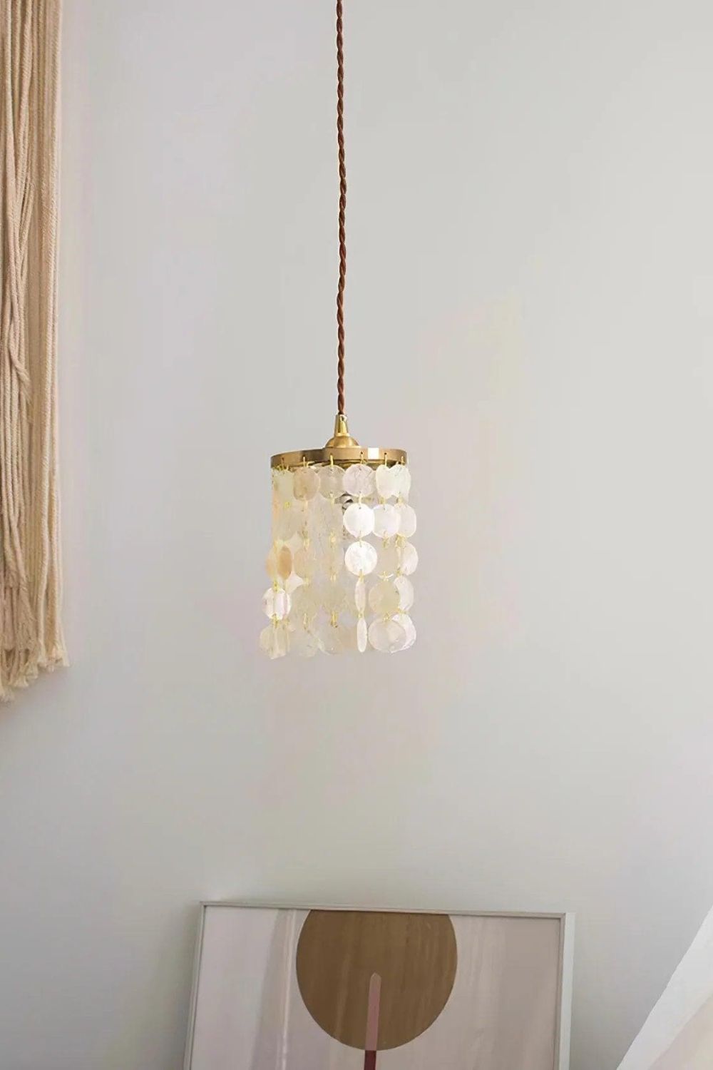 Shell Pendant Light - view 4 | vexalamps