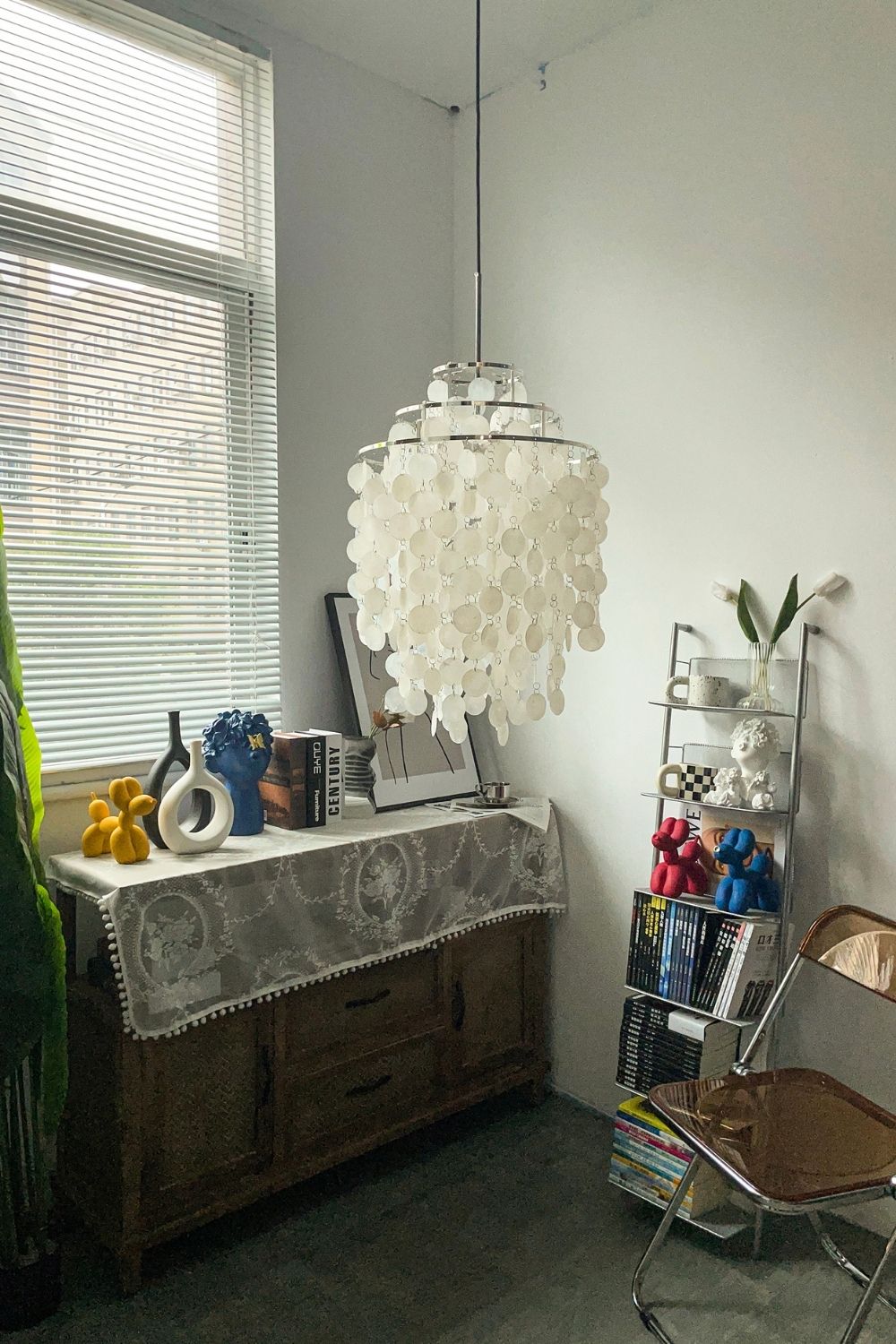 Shell Chandelier - view 40 | vexalamps