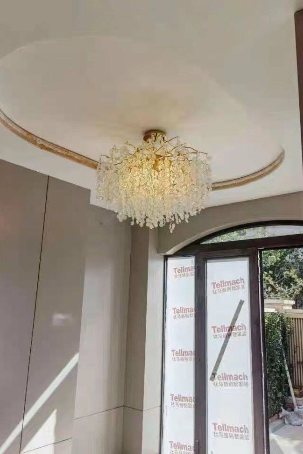 Shiro Noda Crystal Chandeliers - vexalamps