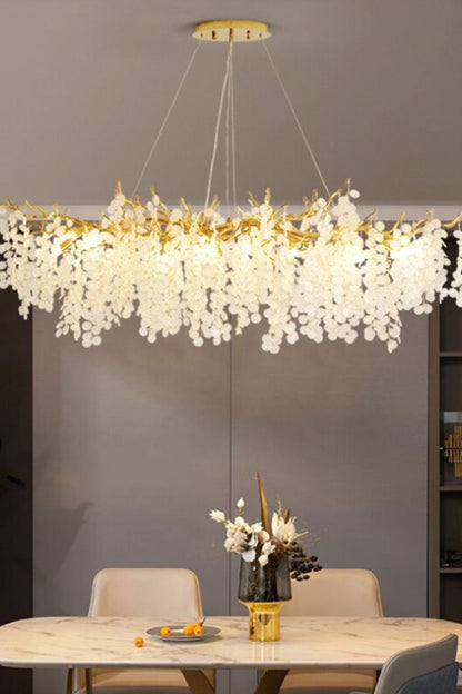 Shiro Noda Crystal Chandeliers - vexalamps