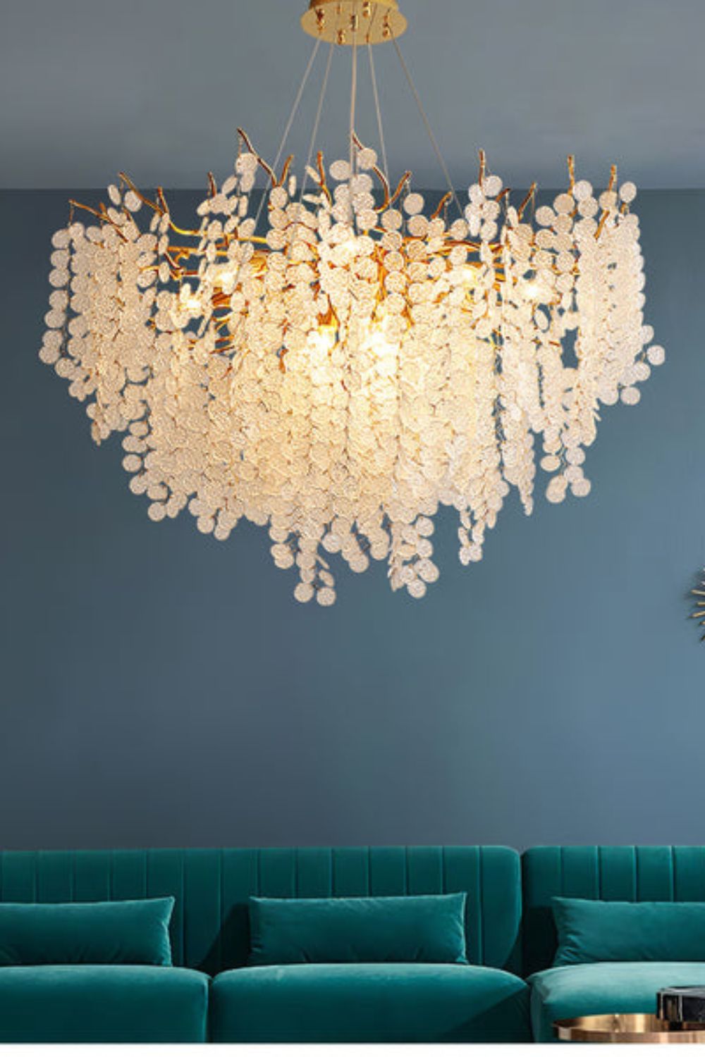 Shiro Noda Crystal Chandeliers - vexalamps